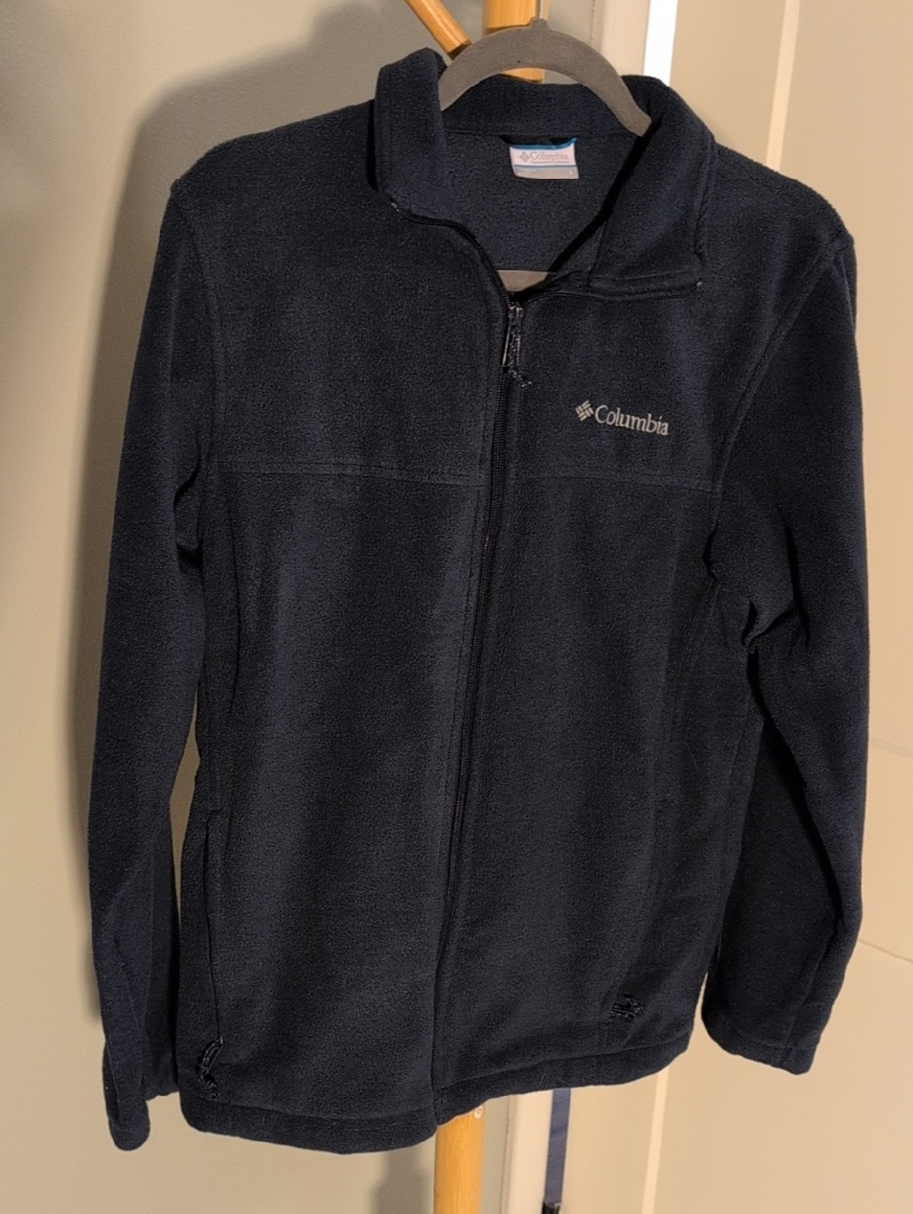 Columbia Navy Blue Fleece Jacket
